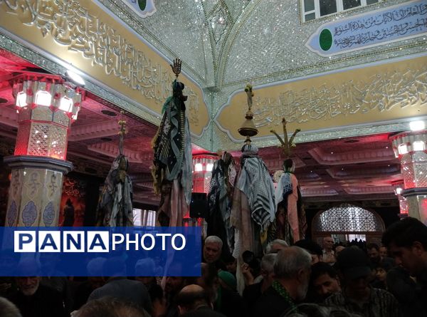 مراسم کهن علم گردانی و علم بندان در بیرجند 