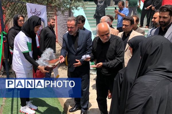 آیین افتتاحیه «طرح شهید سلیمانی» در دبیرستان عرفان ناحیه دو شهرری 