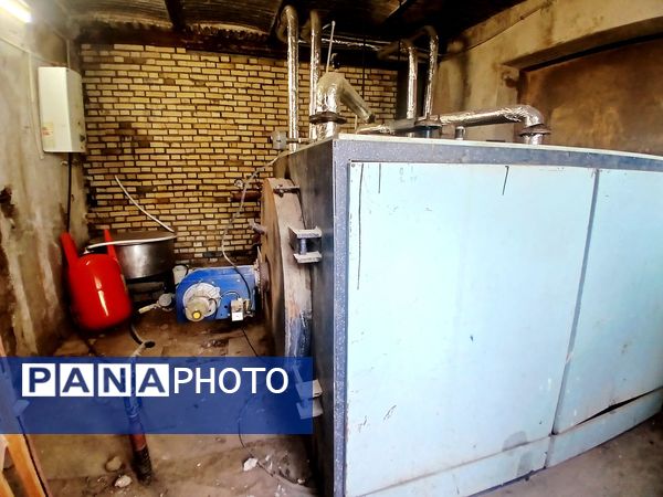 پروژه شوفاژ کشی و تعمیر موتور خانه هنرستان کیمیا