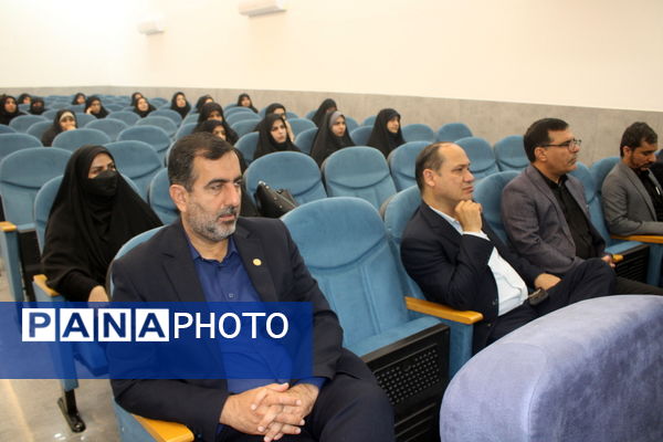 مراسم استقبال از شهید گمنام در اداره‌کل آموزش و پرورش استان بوشهر