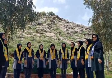 اردوی هیجان‌انگیز دانش‌آموزان کوهنانی در پارک جنگلی