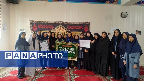 سلسله جلسات تبیین حدیث شریف کساء در دبیرستان شاهد تکتم ناحیه ۳