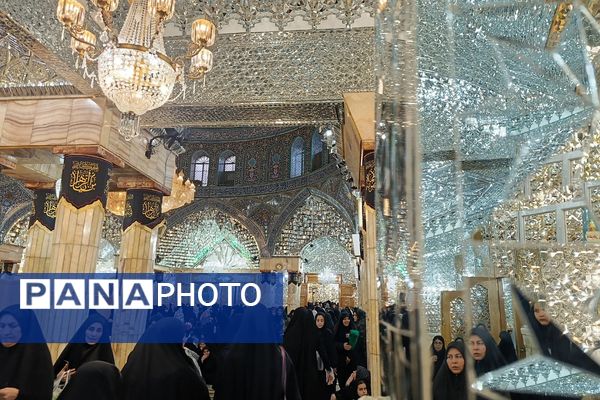 حرم حضرت معصومه، در ماتم غم هشتمین اختر تابناک امامت