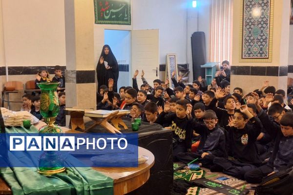 مراسم عزاداری نوگلان فاطمی در دارالقرآن حجت الاسلام قرائتی