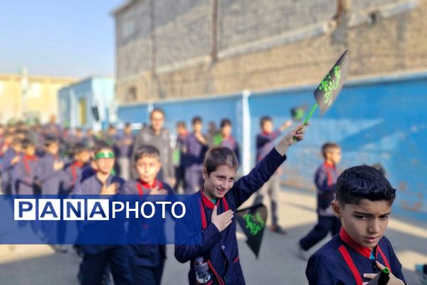 آیین عزاداری نو گلان فاطمی؛ از مسیر مدرسه میثاق تا مسجد امام حسن مجتبی (ع) فشافویه