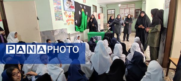مراسم عزاداری شهادت حضرت فاطمه زهرا(س) در مدرسه شهید خاقانی شیروان