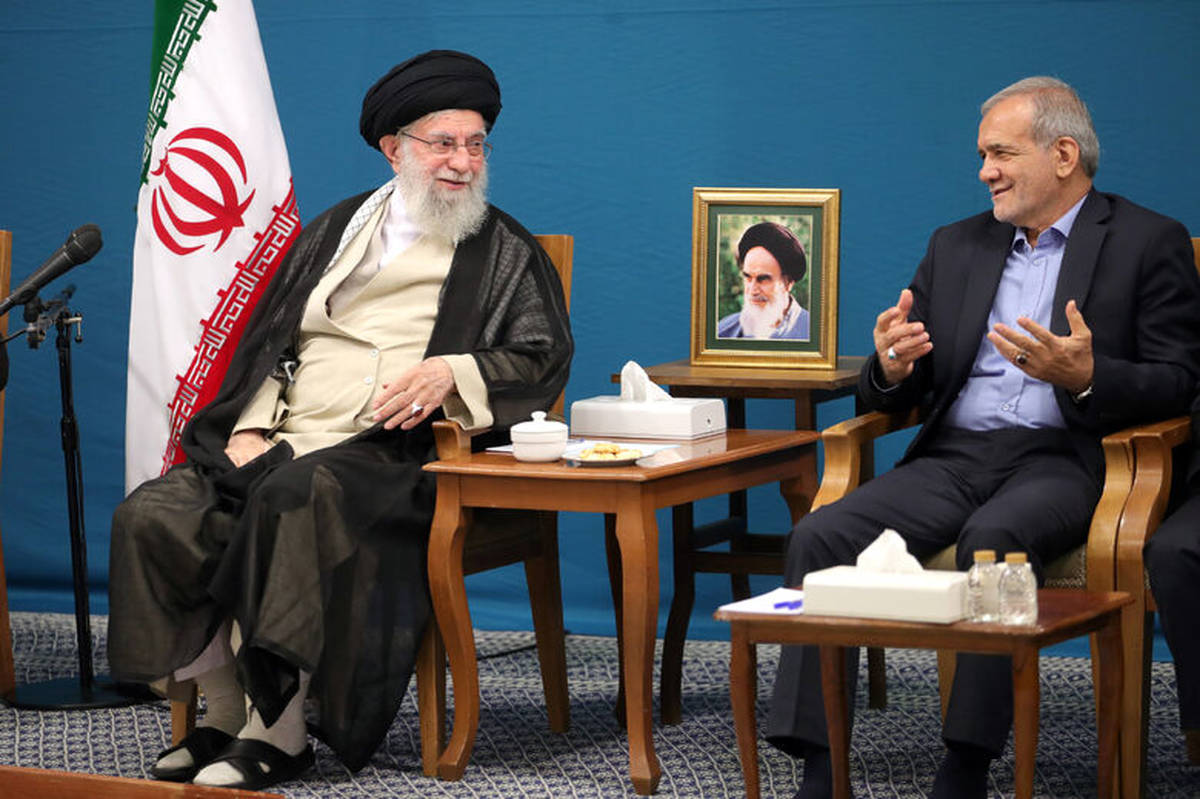 دیدار رئیس‌جمهور با رهبر انقلاب پیش از حضور در نشست مجمع عمومی سازمان ملل