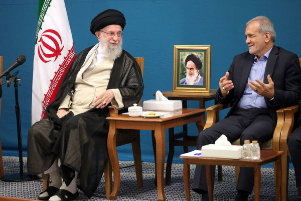دیدار رئیس‌جمهور با رهبر انقلاب پیش از حضور در نشست مجمع عمومی سازمان ملل