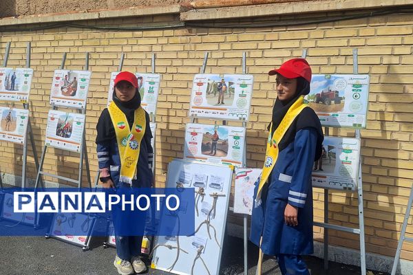 مانور مهارت‌های تشکیلاتی پیشتازان هم‌دل، همفکر و همکار در شیراز