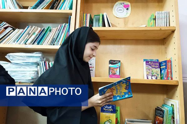 زنگ کتابخوانی در دبیرستان امام علی(ع) ورامین
