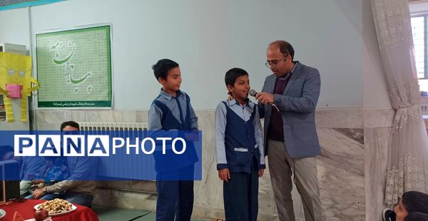 جشن یلدا و شور و نشاط در مدرسه فرهنگ شهیدان تهامی خلیل آباد
