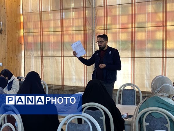 اردوی آموزشی دانش‌آموزخبرنگاران دختر پانا در اردوگاه شهید رجایی رامسر