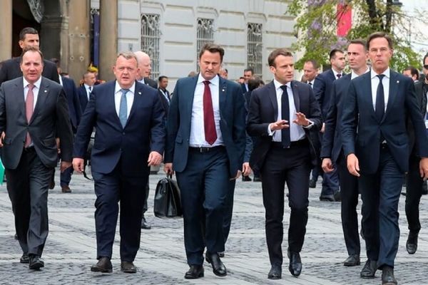 تلاش رهبران اروپا برای ایجاد جبهه واحد در مورد پایان جنگ اوکراین 