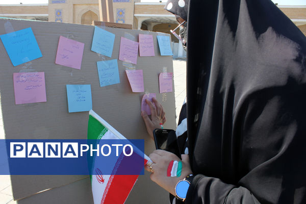 حس و حال نوجوانان در جشن چهل و ششمین سالگرد پیروزی انقلاب اسلامی 