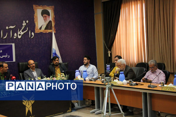 گزارش تصویری نشست خبری دانشگاه آزاد اسلامی واحد کاشان