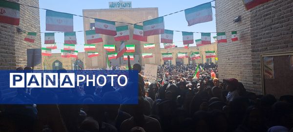 راهپیمایی جمعه خشم و نصر در نیشابور 