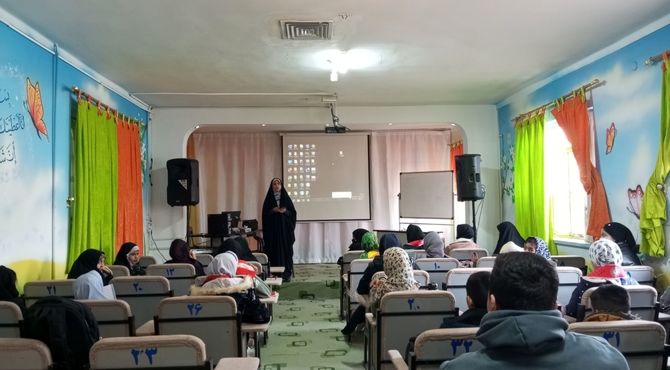 دومین کارگاه آموزشی خبرنگاری در کانون مهر تابان نیشابور 