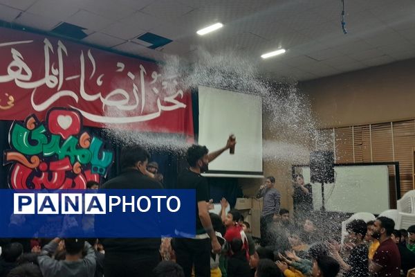 هیئت هفتگی دانش آموزی انصار المهدی نیشابور 