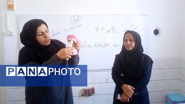 هفته سلامت در دبستان شهید نجفی