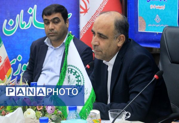 تجلیل از مربیان پیشتاز، مسئولان و فعالان سازمان دانش‌آموزی استان بوشهر