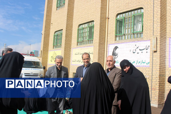 مانور زلزله و ایمنی در دبیرستان شاهد رضویه قم