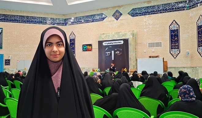 رویداد رسانه ای «قهرمان ۷۳» در مجتمع آموزشی شهید هندویان قم