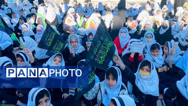 فاطمیه در مدرسه عصمت شهرستان باخرز