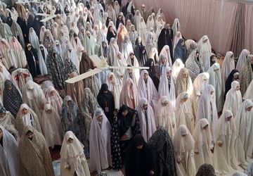 معراج دانش آموزان زارچی در اعتکافی که با «یا علی» گره خورد