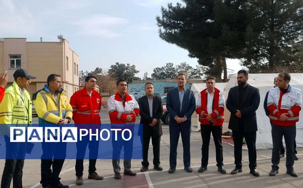  مانور زلزله در شهرستان تربت جام