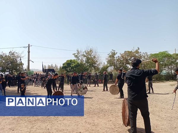 پیاده روی جاماندگان اربعین از روستای نقاب تا امامزاده سید حسن روستای میر آباد