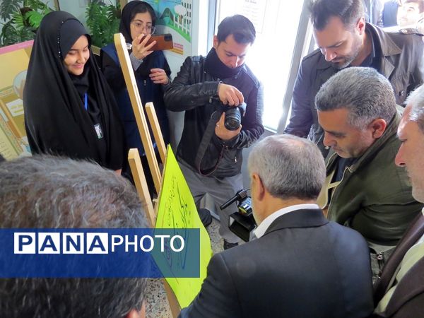 کلنگ زنی نمازخانه مدرسه پسرانه تیزهوشان بجنورد