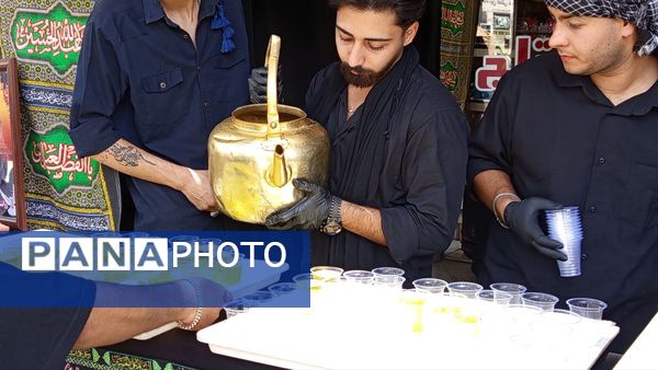موکب‌های خدمت‌رسان به عزاداران حسینی در کاشمر