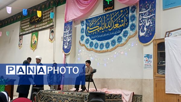 مراسم ولادت امام علی (ع)و سالگرد شهادت حاج قاسم سلیمانی در مسجد چهارده معصوم الغدیر