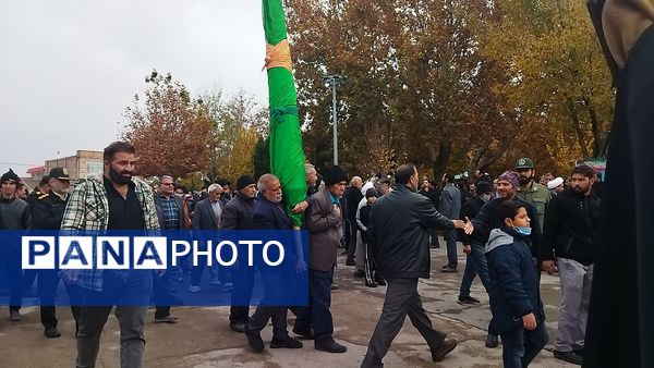 تدفین شهید گمنام در پارک مهر نیشابور 