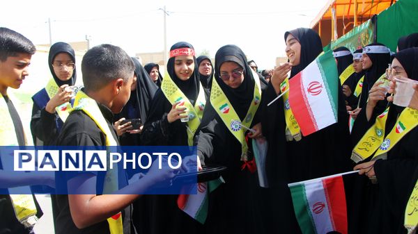 برپایی موکب عشاق الحسین در استان یزد