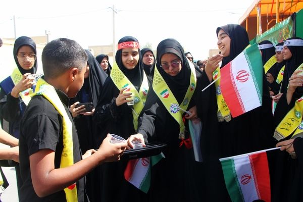 برپایی موکب عشاق الحسین در استان یزد
