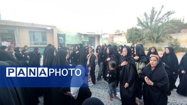 برگزاری هیئت دختران حاج قاسم در شهرستان خلیل آباد 