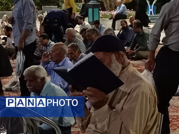 قرائت دعای کمیل در شهرستان کاشمر 