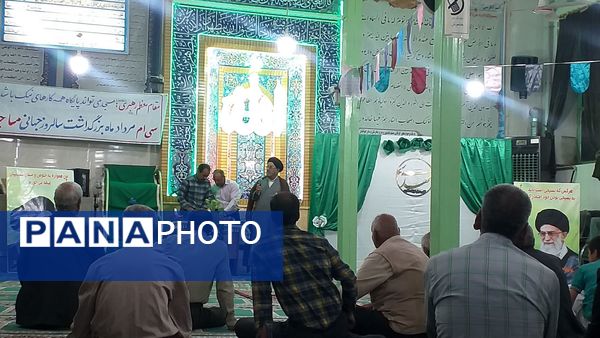 حضور امام جمعه تربت حیدریه در جشن اهالی سربالا