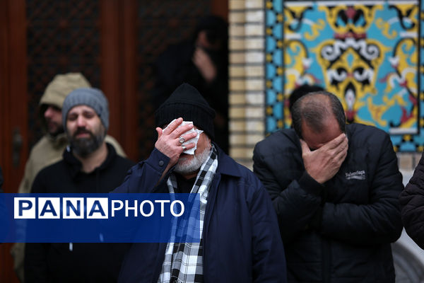 مراسم عزاداری سالروز شهادت امام هادی(ع) در حرم حضرت معصومه(س)