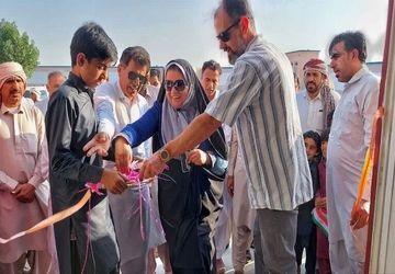 یک مدرسه روستایی خیرساز در شهرستان زرآباد افتتاح شد