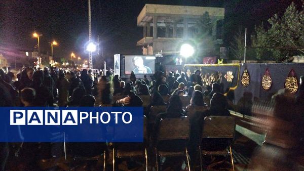 برپایی باشکوه موکب عظیم ریحانه نبی(س) در روستا «هیو» ساوجبلاغ 