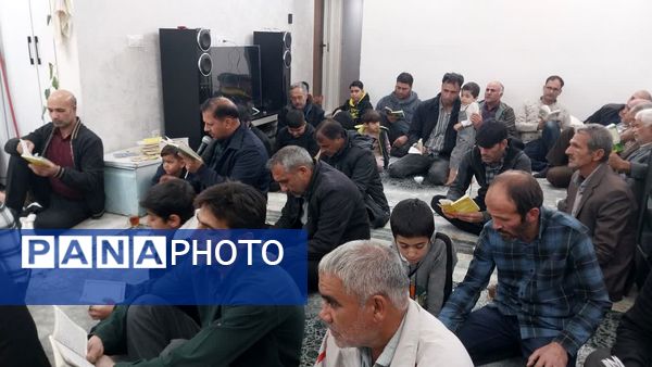 روستای فدافن میزبان هم‌نوایی دل‌ها با قرآن و عاشورا