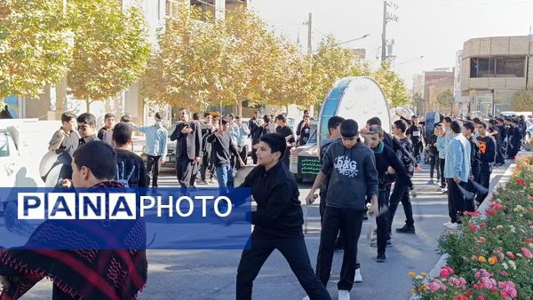 برپایی هیئت عزاداری دانش‌آموزی «قاسم ابن الحسن(ع)» در دبیرستان رئیس‌زاده خلیل‌آباد
