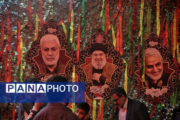 یادواره شهدای دفاع مقدس در مسجد قمربنی‌هاشم باقرشهر