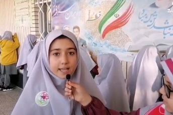 شور و شوق انتخابات شورای دانش آموزی در مدرسه شهید هندویان قم