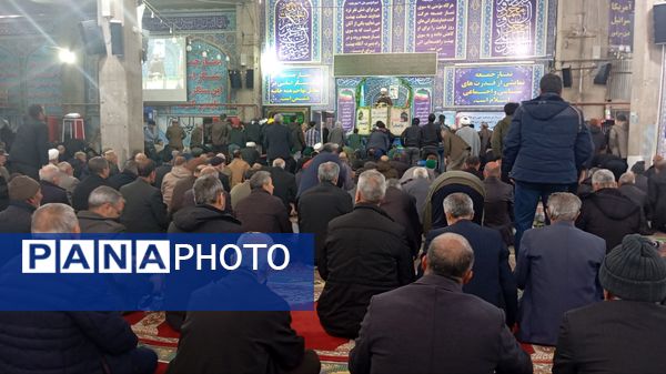  نماز  عبادی سیاسی جمعه در آخرین هفته آذر ماه 