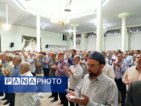 نماز باشکوه عید سعید قربان در شهرستان کاشمر 