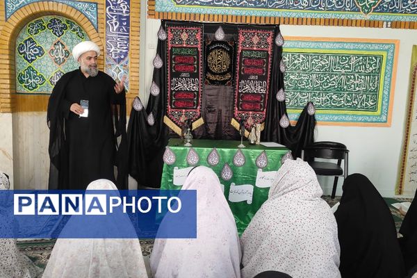 آیین فاطمیه با پخت آش نذری و مراسم عزاداری در دبیرستان شاهد صدیقه طاهره(س) اسلامشهر