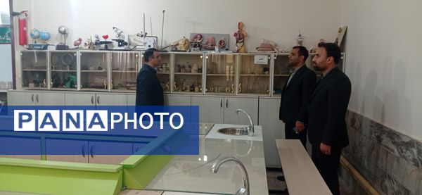 بازدید رئیس اداره استعدادهای درخشان استان خراسان رضوی از مدارس سمپاد کاشمر